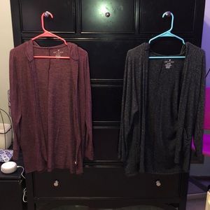 AEO hooded cardigans